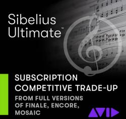 Avid Sibelius Ultimate 1-Year Subscription TRADE-UP (1406-54)