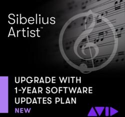 Avid Sibelius Artist Perpetual License Updates + Support Plan Renewal (1406-61)