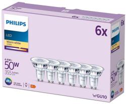 Philips KÉSZLET 6x LED Izzó Philips GU10/4, 6W/230V 2700K 8719514452527 (P6072)