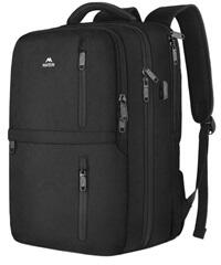 Matein 1197 17" Laptop utazási hátizsák fekete USB (072108)