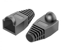 Vention RJ45 (PVC, fekete), 50 darab, védőburkolat (IODB0-50) - patronbolt