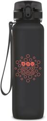 Ars Una Ars Una: Dark Gray BPA-mentes motivációs kulacs 1000ml (56571332) - innotechshop