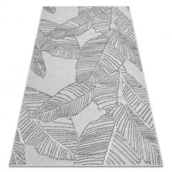LIRA LEAVES szürke strukturált szőnyeg Méret: 200x290 cm (1000092672/1E)