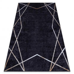  MIRO GEOMETRIC fekete csúszásgátlós szőnyeg Méret: 200x290 cm (1000092780/1E)