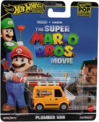Mattel Pop Kultúra Kisautó - Plumber Van (HXF03-HXD63)