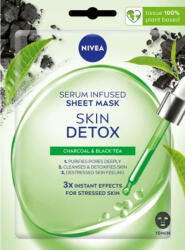 Nivea fátyolmaszk Skin Detox szérummal átitatott - 1 db