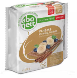 Abonett gluténmentes, fahéjas extrudált kenyér - 100g - kamraellato