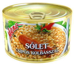 Szegedi Paprika Zrt. Menü sólet csípős kolbásszal - 400g