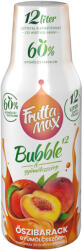 FruttaMax Bubble12 őszibarack ízű gyümölcsszörp - 500 ml