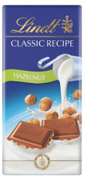 Lindt Classic Recipe táblás, mogyorós tejcsokoládé -100g - kamraellato