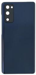 Samsung G780 Galaxy S20 FE/S20 FE 5G, Akkufedél, (ragasztóval és kameraplexivel), kék (GYÁRI)