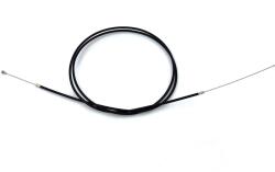 Kuplung/bowden huzal nippel 6/3, 5 x 10mm hossz külső burkolat 175cm belső huzal 200cm fekete színű mofa, moped, mokick, kiskraft, Zündapp, Kreidler, Hercules, Puch, Simson számára Diverse / Import Fu