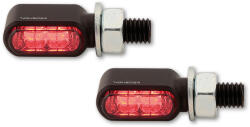 HIGHSIDER CNC LED 3 az 1-ben hátsó-, féklámpa, irányjelző Little Bronx, fekete, sötétített. HIGHSIDER Elektronika Lámpa, fényszóró, index Index (tuning)