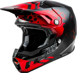 FLY Racing RACING Formula CC Tektonic sisak - Fekete/Piros/Narancs FLY Sisakok és ruházat Offroad sisak