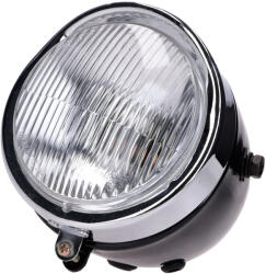 OEM Standard Fekete fényszóró veterán járműhöz, Maxi-N Puch Maxi OEM Standard Elektronika Lámpa, fényszóró, index Fényszóró (OEM)