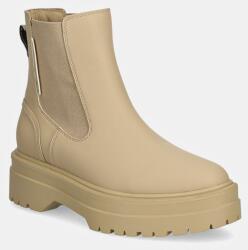Tommy Hilfiger bokacsizma RUBBERISED CHELSEA TL - bézs Női 39