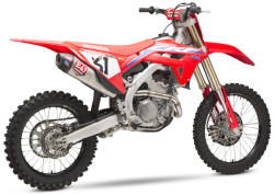 Yoshimura Us YOSHIMURA RS-12 Aláírás-sorozat Teljes Kipufogórendszer Titán/Titán/Szén - Honda CRF250R YOSHIMURA US Kipufogó és alkatrészei Kipufogó