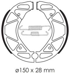 TECNIUM Robogó Organikus Fékbetétek - BA209 TECNIUM Futómű és fék alkatrész Fékpofa (dobfék)