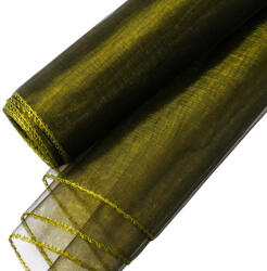 Organza 40cm x 8.2m - Sötét olivazöld (4088)