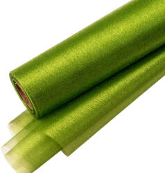 Valex Decor Snow organza 23.5cm x 10m - Olivazöld (2388)