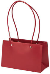 Valex Decor 10db. Virág táska 22(h) x 10.5(sz) x 13.5(m) cm - Bordó (TX2-91)