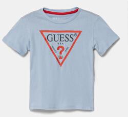 GUESS gyerek pamut póló nyomott mintás, N73I55 K8HM0 - kék 88-96