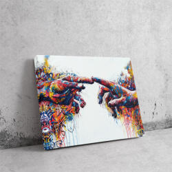  Érintés Színekben I. - Pop Art Vászonkép (303630)