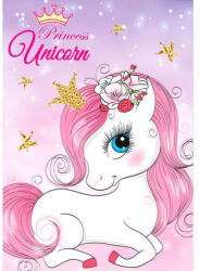  Unikornis Princess polár takaró 100x140cm (FML351047) - oliviashop