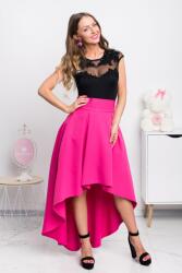 Parisse Ciklámen aszimmetrikus szoknya Méret: XS