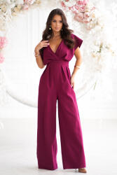 Bicotone Bordó laza overál Méret: XL