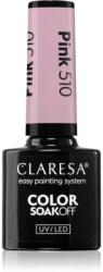 Claresa SoakOff UV/LED Color Fun Fair géles körömlakk árnyalat Pink 510 5 g