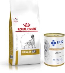 Royal Canin ROYAL CANIN Urinary S/O 2kg+ENZO VET Urinary pentru boli ale tractului urinar cu pui pentru câini 400g