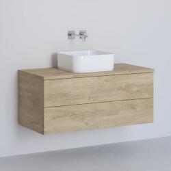 Kronenbach Cube dulap cu blat 101x48.7x44.5 cm sub chiuveta pe perete stejar KBWTKOWTL1012GH (KBWTKOWTL1012GH)