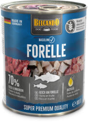 BELCANDO Baseline 24x800g Belcando Baseline Pisztráng nedves kutyatáp
