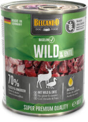 BELCANDO Baseline 24x800g Belcando Baseline Vad & kacsa nedves kutyatáp