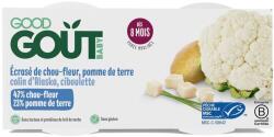 Good Gout BIO tőkehal karfiollal és burgonyachipsszel (2 x 190 g)