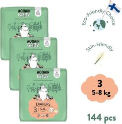 Moomin Baby 3 Midi 5-8 kg (144 db)