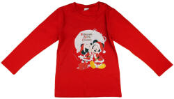Asti Disney Mickey és Minnie karácsonyi feliratos lányka póló