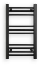 Welland Fekete 400x700mm törölközőszárítós fürdőszobai radiátor Welland Lux | Készletről | Gyors kiszállítással (CN700400BL)