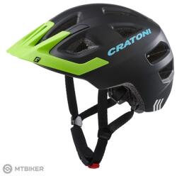 Cratoni Maxster Pro gyereksisak, fekete/zöld (XS/S (46 - 51 cm))