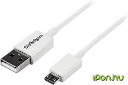 StarTech USB Micro USB Átalakító Fehér 50cm USBPAUB50CMW (USBPAUB50CMW)