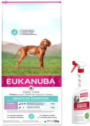 EUKANUBA Eukanuba Daily Care Puppy Sensitive Digestion 12kg Eukanuba Daily Care Puppy Sensitive Digestion 12kg + Nature's Miracle Stain&Odour REMOVER DOG 473ml GRATIS
