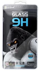 X-One X-ONE120 Apple iPhone 16 Pro Max edzett üveg képernyővédő fólia 2.5D, 9H - X-ONE Extra Strong Matte - fekete keret (X-ONE120)