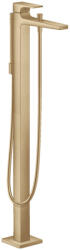 Hansgrohe Metropol, padlóra szerelhető fürdőcsaptelep, szálcsiszolt bronz, 32532140 (HAN-32532140)
