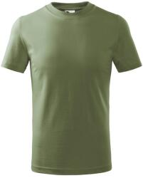 MALFINI Basic Gyermek póló - Khaki | 134 cm (8 éves) (1380910)