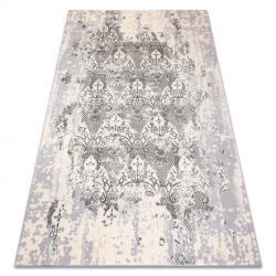 DW Covor ornamental texturat gri-crem Dimensiuni: 120x170 cm Covor