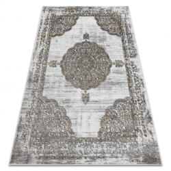 DW Covor texturat gri-auriu Rozeta Dimensiuni: 160x220 cm Covor