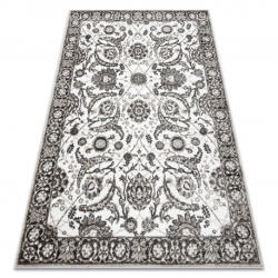 DW Covor texturat Mateo Flowers, gri-bej Dimensiuni: 80x150 cm Covor