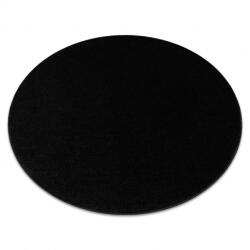 DW Covor rotund negru Softy Dimensiuni: 200 Covor