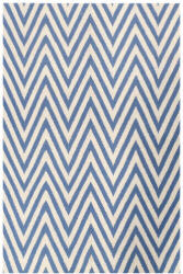 Bakero Kelim Zig Zag light blue Szőnyeg (155x240 cm)